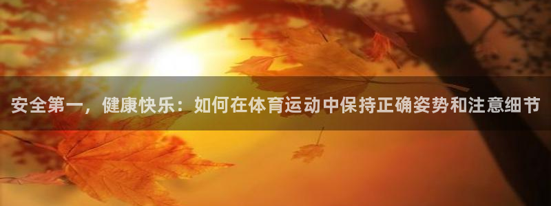 vsport体育官方正版app官方：安全第一，健康快