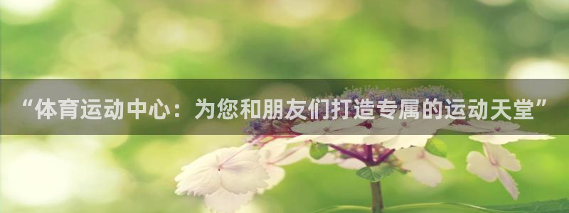 vsport体育官方正版app官方：“体育运动中心：
